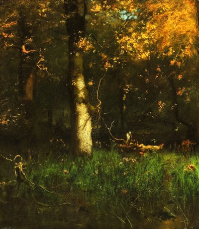 ヘロンの家 作： George Inness